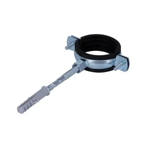 Хомут Thermo Alliance Standart SD10040B сталевий з чорною гумою 1 1/2