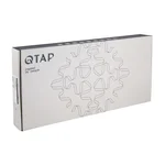 Змішувач для кухні Qtap Vlasta New латунний кольору збройова сталь з висувним виливом (QTVLA344GMB45647)