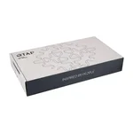 Змішувач для раковини Qtap Vlasta New латунний хромований високий (QTVLA269CRM45652)