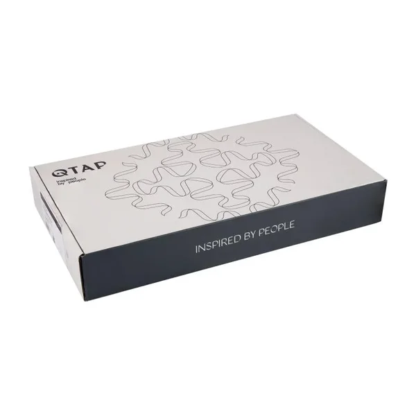 Змішувач для раковини Qtap Vlasta New латунний хромований високий (QTVLA269CRM45652)