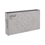 Змішувач для раковини Qtap Vlasta New QTVLA269GMB45653 латунний високий, колір збройна сталь (QTVLA269GMB45653)