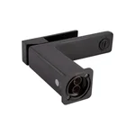 Смеситель для раковины Qtap Gemini QTGEM270GMB45676 латунный, оружейная сталь PVD, однорычажный (QTGEM270GMB45676)