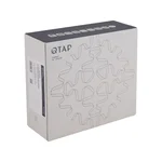 Смеситель для раковины Qtap Gemini QTGEM270GMB45676 латунный, оружейная сталь PVD, однорычажный (QTGEM270GMB45676)