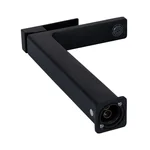 Смеситель для раковины Qtap Gemini QTGEM269BLM45678 латунный черный матовый, высокий однорычажный (QTGEM269BLM45678)