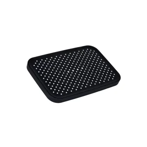 Лійка для верхнього душу Qtap QTHLA107BLM45783 Hlavova прямокутна 300×200 мм з ABS-пластику чорна матова (QTHLA107BLM45783)