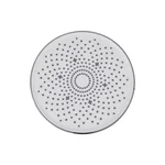 Лійка для верхнього душу Qtap QTHLA107CRM45787 Hlavova кругла 230 мм з ABS-пластику, хром/білий (QTHLA107CRM45787)