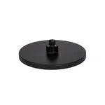 Лійка для верхнього душу Qtap QTHLA107BLM45788 Hlavova з ABS пластику чорна матова, кругла 230 мм (QTHLA107BLM45788)