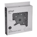 Лійка для верхнього душу Qtap QTHLA107BLM45788 Hlavova з ABS пластику чорна матова, кругла 230 мм (QTHLA107BLM45788)