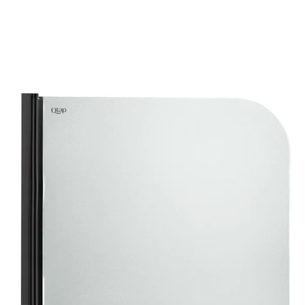 Штора на ванну Qtap Standard BLM407513APL стекло Pear 6 мм, 75х140 см, левая