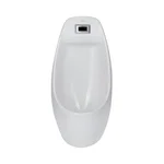 Пісуар підвісний Qtap QT1588102HW Stork керамічний білий з інфрачервоним датчиком автоматичного змиву (QT1588102HW)