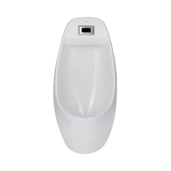 Пісуар підвісний Qtap QT1588102HW Stork керамічний білий з інфрачервоним датчиком автоматичного змиву (QT1588102HW)