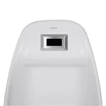 Пісуар підвісний Qtap QT1588102HW Stork керамічний білий з інфрачервоним датчиком автоматичного змиву (QT1588102HW)