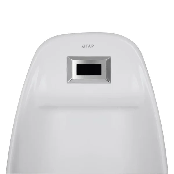 Пісуар підвісний Qtap QT1588102HW Stork керамічний білий з інфрачервоним датчиком автоматичного змиву (QT1588102HW)
