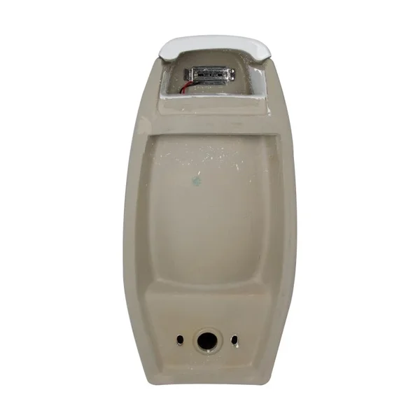 Пісуар підвісний Qtap QT1588102HW Stork керамічний білий з інфрачервоним датчиком автоматичного змиву (QT1588102HW)