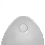 Пісуар підвісний Qtap QT1588102HW Stork керамічний білий з інфрачервоним датчиком автоматичного змиву (QT1588102HW)