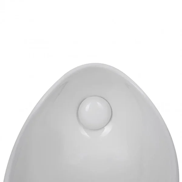 Пісуар підвісний Qtap QT1588102HW Stork керамічний білий з інфрачервоним датчиком автоматичного змиву (QT1588102HW)