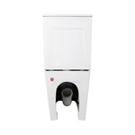 Унітаз підлоговий Qtap Tern Ultra Quiet безобідковий з сидінням Soft-Close QT17226003AW White