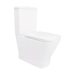 Унітаз-компакт Qtap QT04222168AUQ3W Cardinal Ultra Quiet керамічний білий безобідковий з сидінням Soft-close (QT04222168AUQ3W)