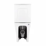 Унітаз-компакт Qtap QT04222168AUQ3W Cardinal Ultra Quiet керамічний білий безобідковий з сидінням Soft-close (QT04222168AUQ3W)