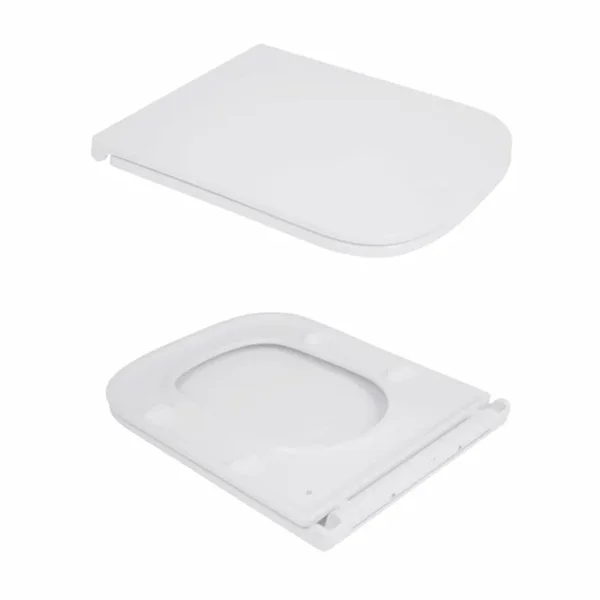 Унітаз-компакт Qtap QT04222168AUQ3W Cardinal Ultra Quiet керамічний білий безобідковий з сидінням Soft-close (QT04222168AUQ3W)