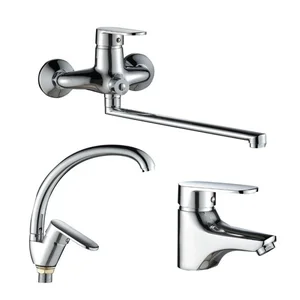 Набор смесителей Lidz 001F10052008F Tani хромированный 3 в 1 (SD00052004)