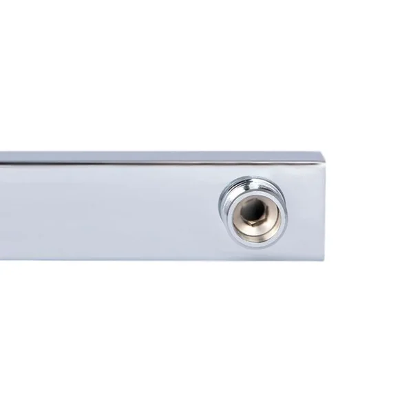 Кронштейн для верхнего душа Qtap QTTRU120CRM45928 Trubice из нержавеющей стали хромированный, прямоугольный, 400 мм (QTTRU120CRM45928)