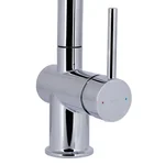 Смеситель для кухни Qtap Rozcesti QTROZ366CRM45938 латунный хромированный с выдвижным изливом и подключением для питьевой воды (QTROZ366CRM45938)