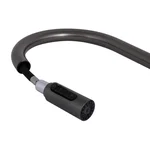 Смеситель для кухни Qtap Rozcesti QTROZ366GMB45939 латунный gunmetal black с выдвижным изливом и краном для питьевой воды (QTROZ366GMB45939)