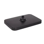Лійка для верхнього душу Qtap Hlavova QTHLA107BLM45945 чорна матова прямокутна 330×220 мм (QTHLA107BLM45945)