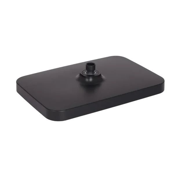 Лійка для верхнього душу Qtap Hlavova QTHLA107BLM45945 чорна матова прямокутна 330×220 мм (QTHLA107BLM45945)