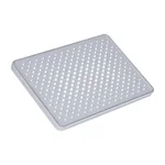 Лійка для верхнього душу Qtap QTHLA107CRM45946 Hlavova пластикова хромована, прямокутна 280×190 мм (QTHLA107CRM45946)