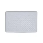 Лійка для верхнього душу Qtap QTHLA107CRM45946 Hlavova пластикова хромована, прямокутна 280×190 мм (QTHLA107CRM45946)