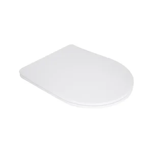 Сидіння для унітаза Qtap Swan Slim QT99SC6106W дюропластове біле з мікроліфтом (QT99SC5179W)