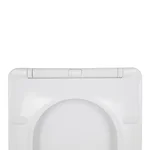 Сидіння для унітаза Qtap Swan Slim QT99SC6106W дюропластове біле з мікроліфтом (QT99SC5179W)