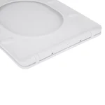 Сидіння для унітаза Qtap Swan Slim QT99SC6106W дюропластове біле з мікроліфтом (QT99SC5179W)
