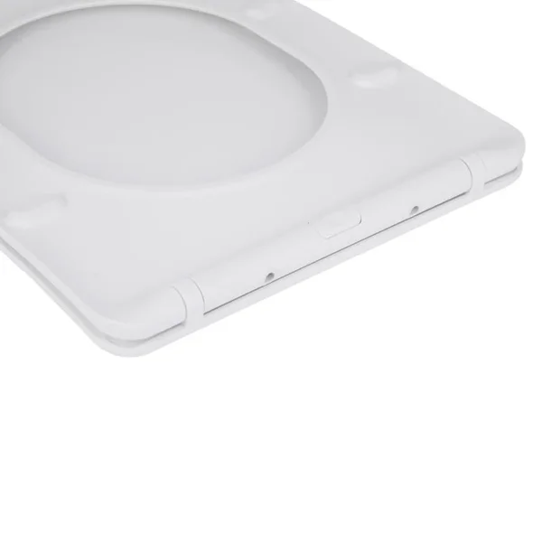 Сидіння для унітаза Qtap Swan Slim QT99SC6106W дюропластове біле з мікроліфтом (QT99SC5179W)