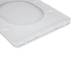 Сидіння для унітаза Qtap Swan Slim QT99SC6106W дюропластове біле з мікроліфтом (QT99SC5179W)