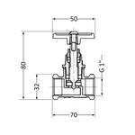 Вентиль Thermo Alliance SD 25х1