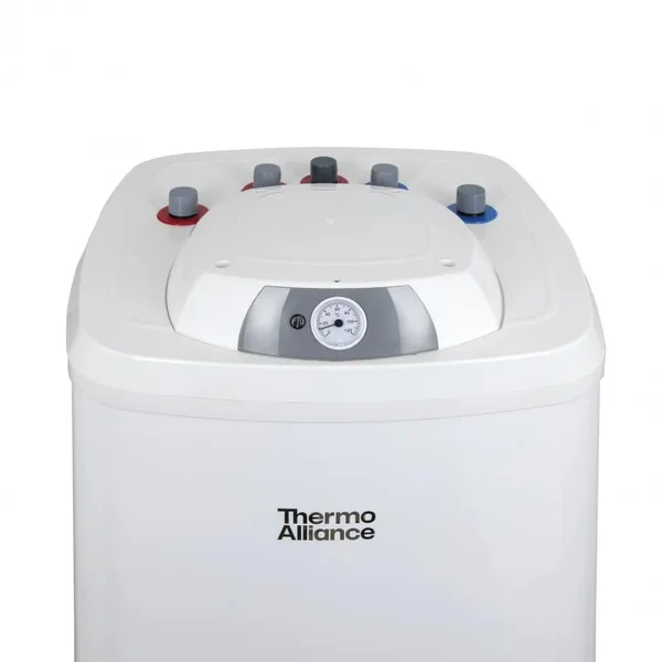 Водонагрівач непрямого нагріву Thermo Alliance Vulcan білий підлоговий 200 л з верхнім підключенням та теплообмінником 1.6 м² (CWH2006510SF)