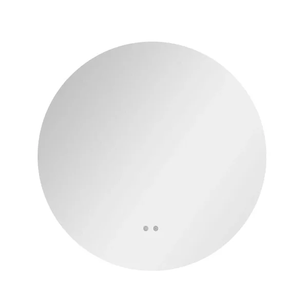 Дзеркало Qtap Taurus R600 кругле з сенсорним LED-підсвічуванням, антизапотіванням, димером та регулюванням температури світла (QT2478R607)