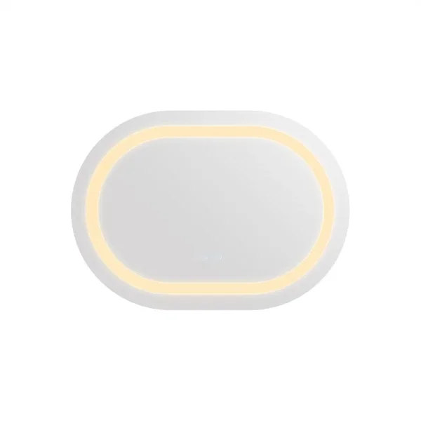Дзеркало Qtap Gemini 500х700 з LED-підсвічуванням Touch, з антизапотіванням, з димером, рег. темп. кольору (3000-6500K) QT2578R5070