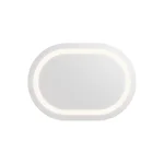 Дзеркало Qtap Gemini 500х700 з LED-підсвічуванням Touch, з антизапотіванням, з димером, рег. темп. кольору (3000-6500K) QT2578R5070
