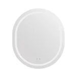 Дзеркало Qtap Gemini 800х700 з LED-підсвічуванням Touch, з антизапотіванням, з димером, рег. темп. кольору (3000-6500K) QT2578R8070