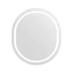 Дзеркало Qtap Gemini 800х700 з LED-підсвічуванням Touch, з антизапотіванням, з димером, рег. темп. кольору (3000-6500K) QT2578R8070