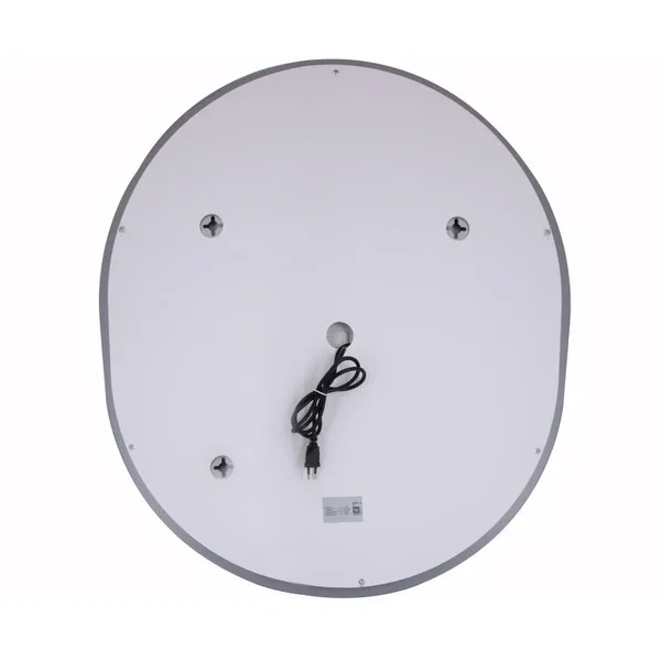 Дзеркало Qtap Gemini 800х700 з LED-підсвічуванням Touch, з антизапотіванням, з димером, рег. темп. кольору (3000-6500K) QT2578R8070
