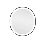 Дзеркало Qtap Gemini 800х700 з LED-підсвічуванням Touch, з антизапотіванням, з димером, рег. темп. кольору (3000-6500K) QT2578R8072B