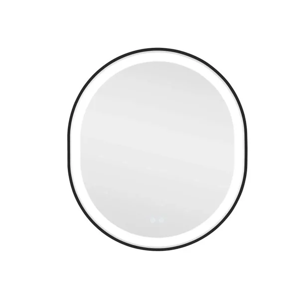 Дзеркало Qtap Gemini 800х700 з LED-підсвічуванням Touch, з антизапотіванням, з димером, рег. темп. кольору (3000-6500K) QT2578R8072B