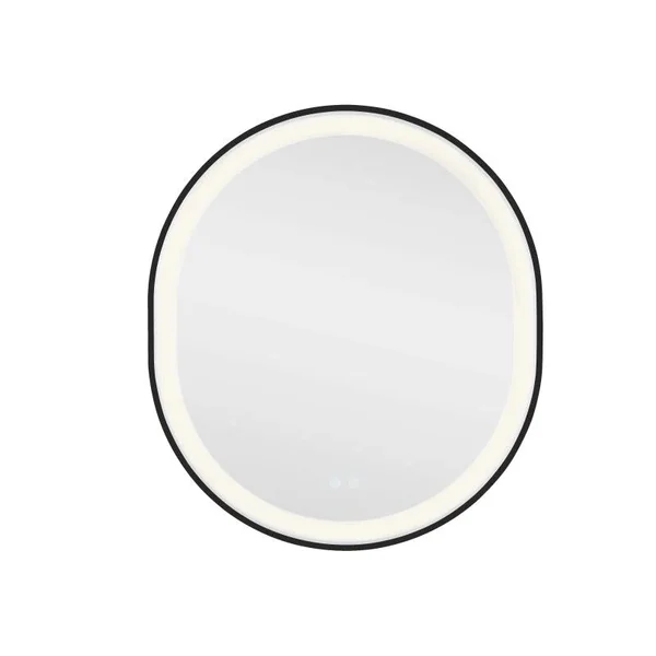 Дзеркало Qtap Gemini 800х700 з LED-підсвічуванням Touch, з антизапотіванням, з димером, рег. темп. кольору (3000-6500K) QT2578R8072B