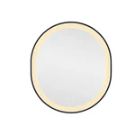 Дзеркало Qtap Gemini 800х700 з LED-підсвічуванням Touch, з антизапотіванням, з димером, рег. темп. кольору (3000-6500K) QT2578R8072B