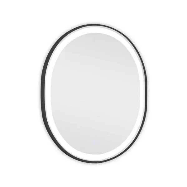 Дзеркало Qtap Gemini 800х700 з LED-підсвічуванням Touch, з антизапотіванням, з димером, рег. темп. кольору (3000-6500K) QT2578R8072B